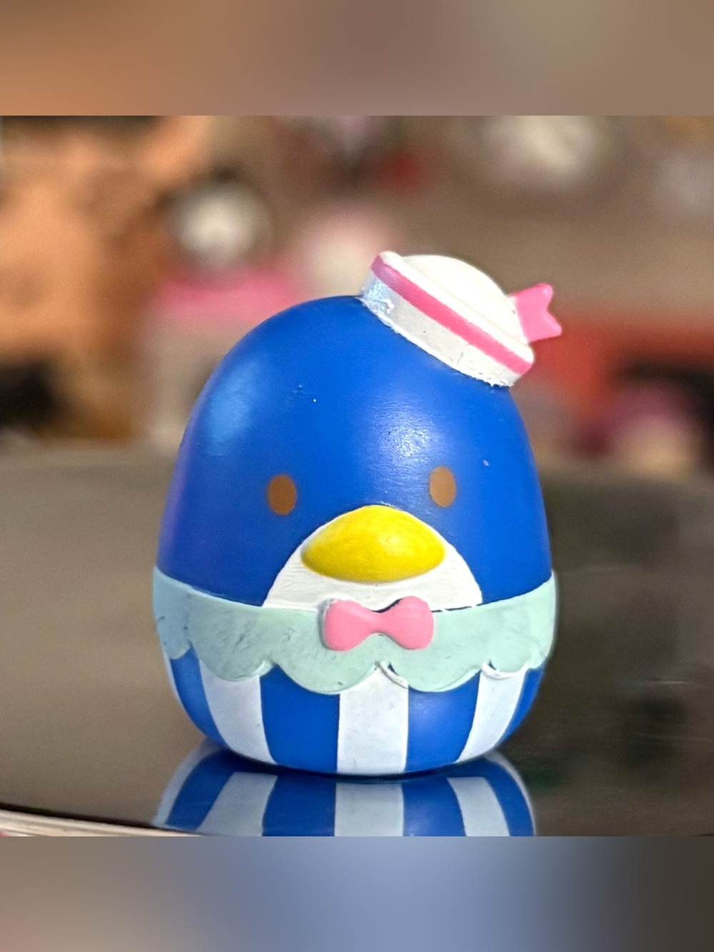 Sanrio Tuxedosam Ice Cream 1" Squish A Long Squishmallow Accessory